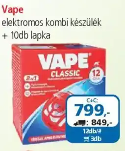 ÁRKLUB Vape elektromos kombi készülék ajánlat