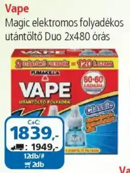 ÁRKLUB Vape Magic elektromos folyadékos utántöltő Duo ajánlat