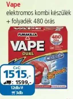 ÁRKLUB Vape elektromos kombi készülék + folyadék 480 órás ajánlat