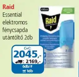 ÁRKLUB Raid Essential elektromos fénycsapda utántöltő ajánlat