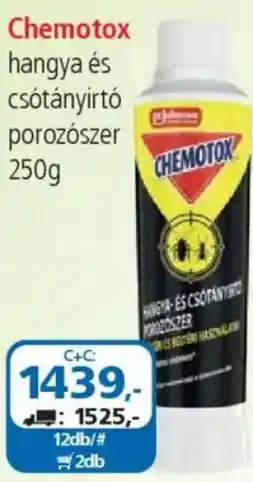 ÁRKLUB Chemotox hangya és csótányirtó porozószer ajánlat