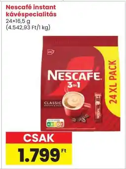 Interspar Nescafé instant kávéspecialitás ajánlat