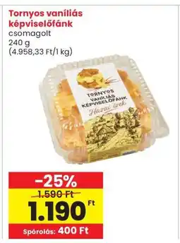 Interspar Tornyos vaníliás képviselőfánk ajánlat