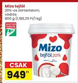 Interspar MIZO Tejföl ajánlat