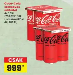 Interspar Coca-Cola szénsavas üdítőital ajánlat