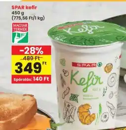 Interspar SPAR kefír ajánlat