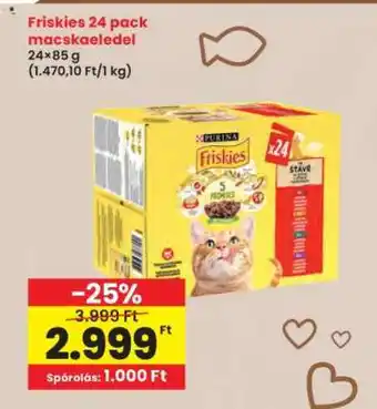 Interspar Friskies 24 pack macskaeledel ajánlat