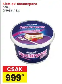 Interspar Kisteleki mascarpone ajánlat