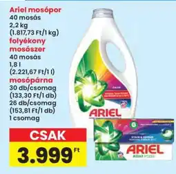 Interspar Ariel mosópárna ajánlat