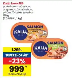 Interspar Kaija lazacfilé ajánlat