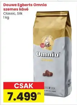 Interspar Douwe Egberts Omnia Szemes Kávé ajánlat