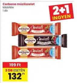 Interspar CERBONA Müzliszelet ajánlat