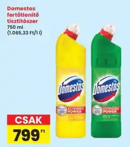 Interspar Domestos fertőtlenítő tisztítószer ajánlat