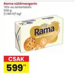 Spar RAMA Sütőmargarin ajánlat