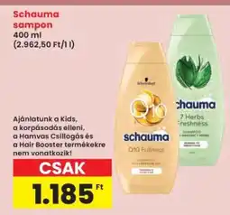 Interspar SCHAUMA Sampon ajánlat