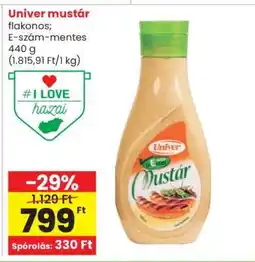 Spar UNIVER﻿﻿ Mustár ajánlat