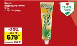 Interspar Univer majonézes torma ajánlat