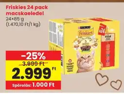 Spar Friskies 24 pack macskaeledel ajánlat