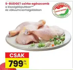 Spar S-BUDGET csirke egészcomb ajánlat