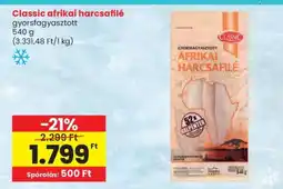 Spar CLASSIC AFRIKAI HARCSAFILÉ ajánlat