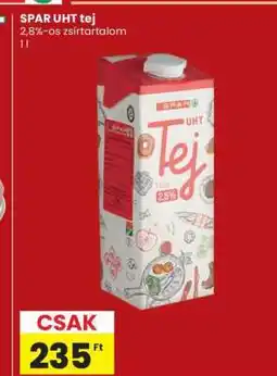 Spar SPAR UHT tej ajánlat