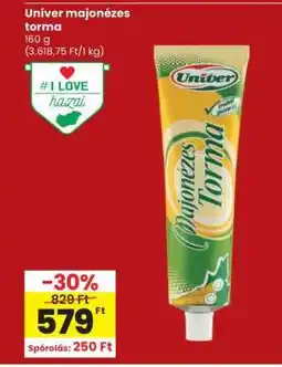 Spar Univer majonézes torma ajánlat