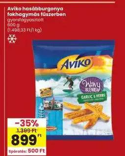 Spar Aviko hasábburgonya fokhagymás fűszerben ajánlat