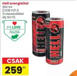 Spar HELL Energiaital ajánlat
