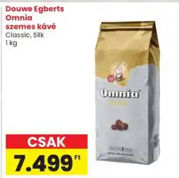 Spar Douwe Egberts Omnia Szemes Kávé ajánlat