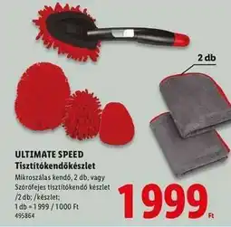 Lidl ULTIMATE SPEED Tisztítókendőkészlet ajánlat