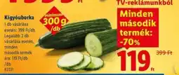 Lidl Kígyóuborka ajánlat