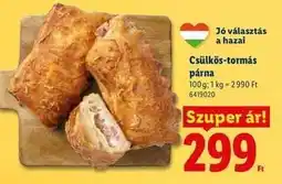 Lidl Csülkös-tormás párna ajánlat