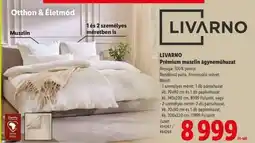 Lidl LIVARNO Prémium muszlin ágyneműhuzat ajánlat
