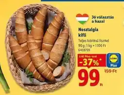 Lidl Nosztalgia kifli ajánlat