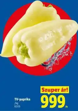 Lidl TV paprika ajánlat