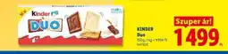 Lidl KINDER DUO ajánlat