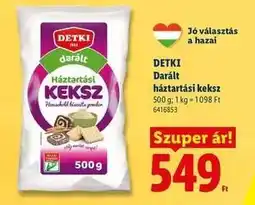 Lidl DETKI Darált háztartási keksz ajánlat