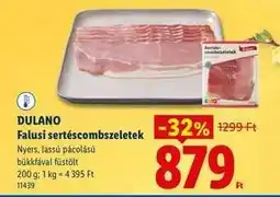 Lidl DULANO Falusi sertéscombszeletek ajánlat