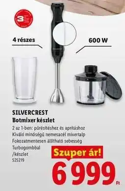 Lidl SILVERCREST Botmixer készlet ajánlat