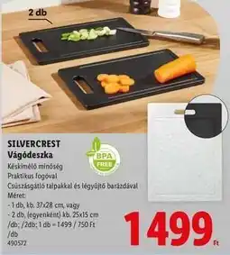 Lidl SILVERCREST Vágódeszka ajánlat