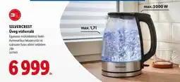 Lidl SILVERCREST Üveg vízforraló ajánlat