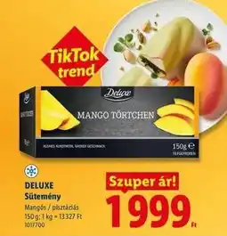 Lidl DELUXE Sütemény ajánlat