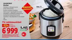 Lidl Silvercrest Rizsfőző ajánlat