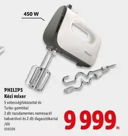 Lidl PHILIPS Kézi mixer ajánlat