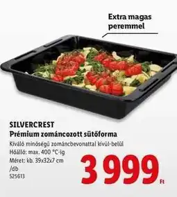 Lidl SILVERCREST Prémium zománcozott sütőforma ajánlat
