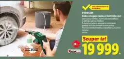 Lidl PARKSIDE Akkus magasnyomású tisztítókészlet ajánlat