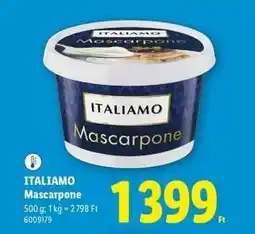 Lidl ITALIAMO Mascarpone ajánlat