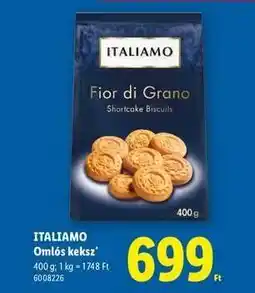 Lidl Italiamo Omlós keksz ajánlat