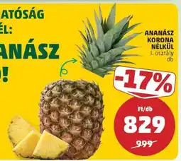 PENNY Ananász korona nélkül ajánlat