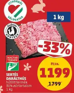 PENNY Sertés darálthús ajánlat